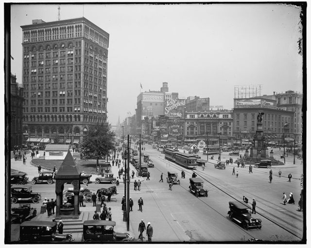 Cruise along Detroit’s Woodward Avenue, AKA the Automotive Heritage Trail