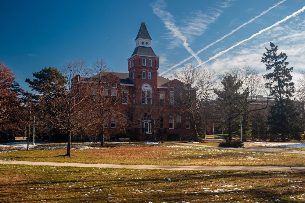 Linton Hall on the campus of Michigan State University, home of Arts and Letters.