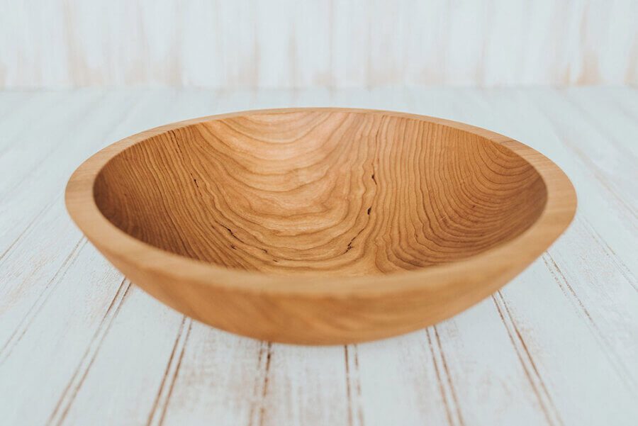 Cherry Wood Serving Bowl from Holland Bowl Mill