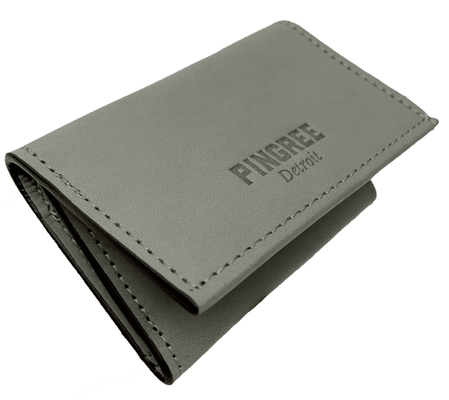 Trifold wallet from Pingree Detroit