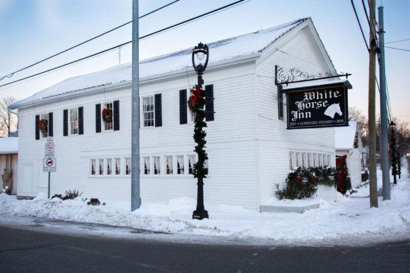 Where to take horse-drawn sleigh rides in Michigan