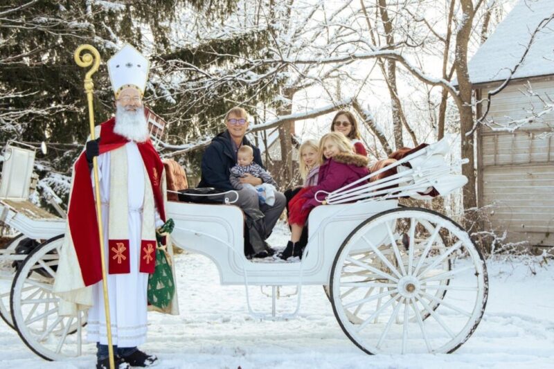 Where to take horse-drawn sleigh rides in Michigan
