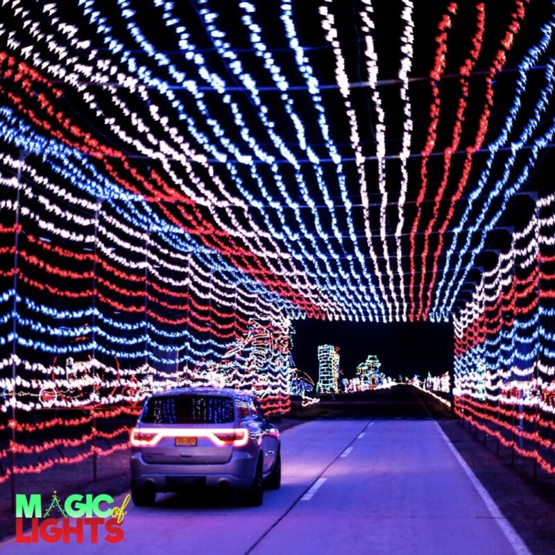 10 magical holiday light displays near Detroit