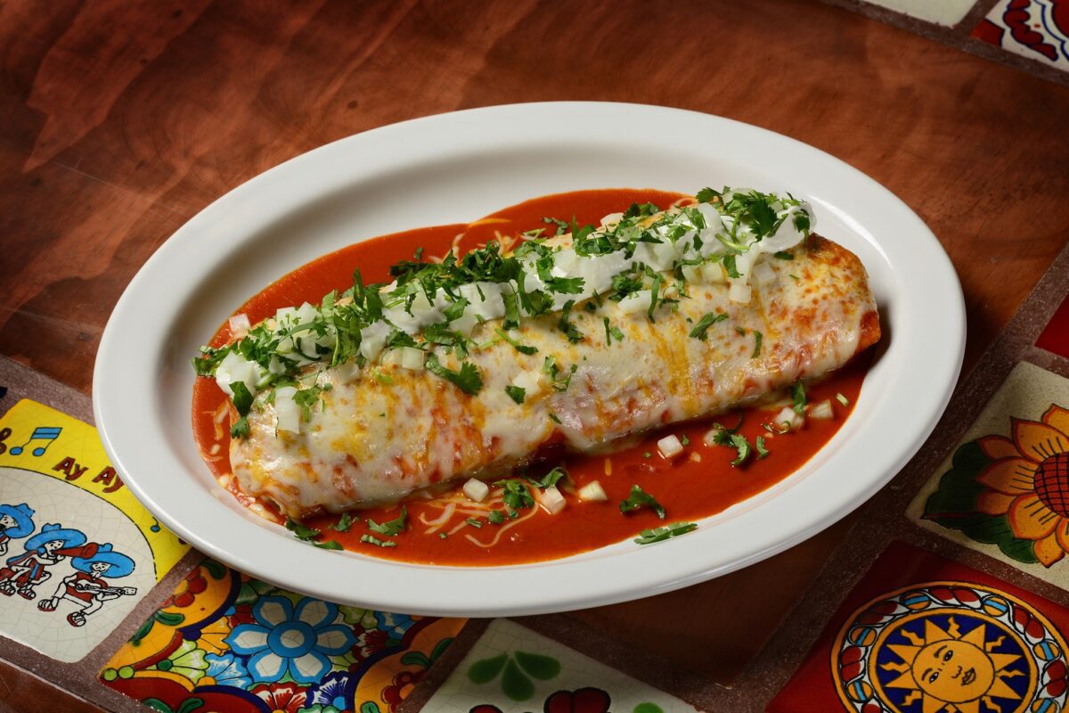 The Chef's Burrito from Lindo Mexico